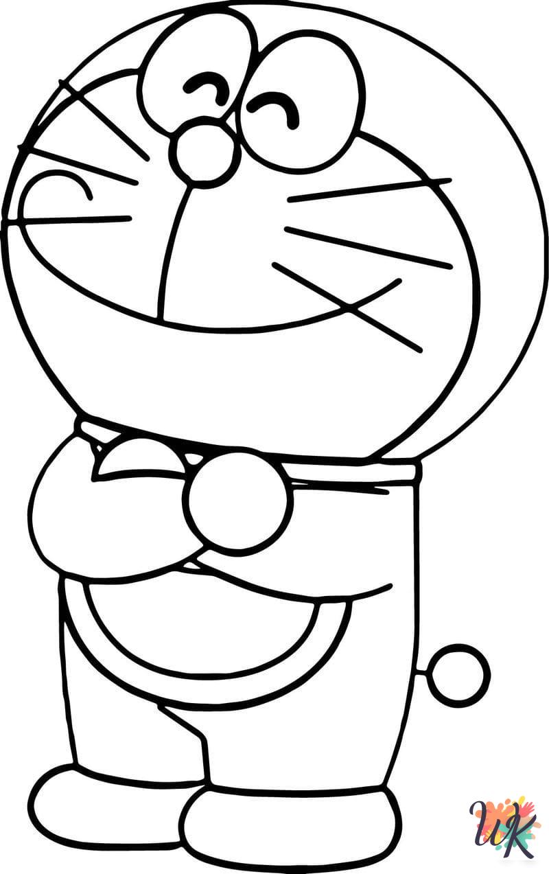 free printable coloring pages Doraemon 1