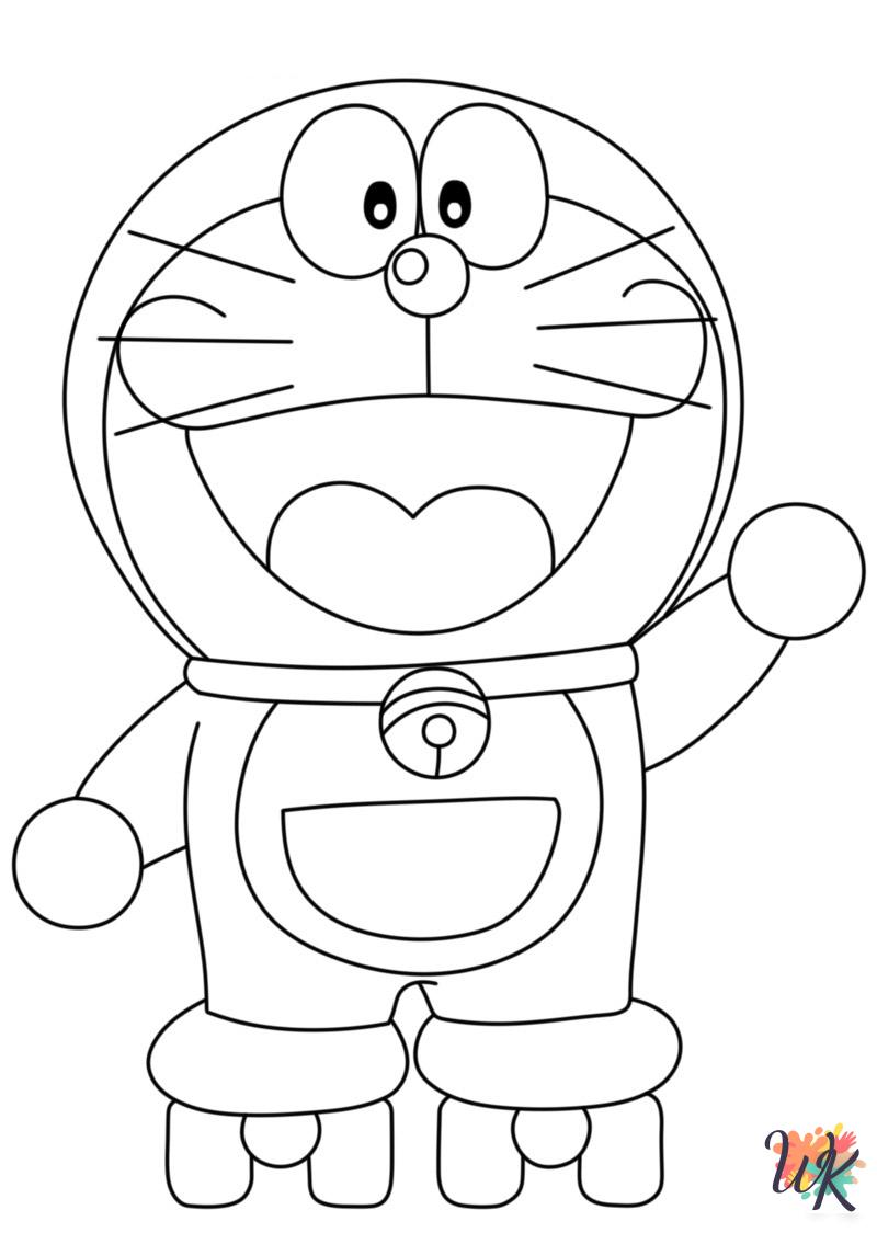 free printable Doraemon coloring pages