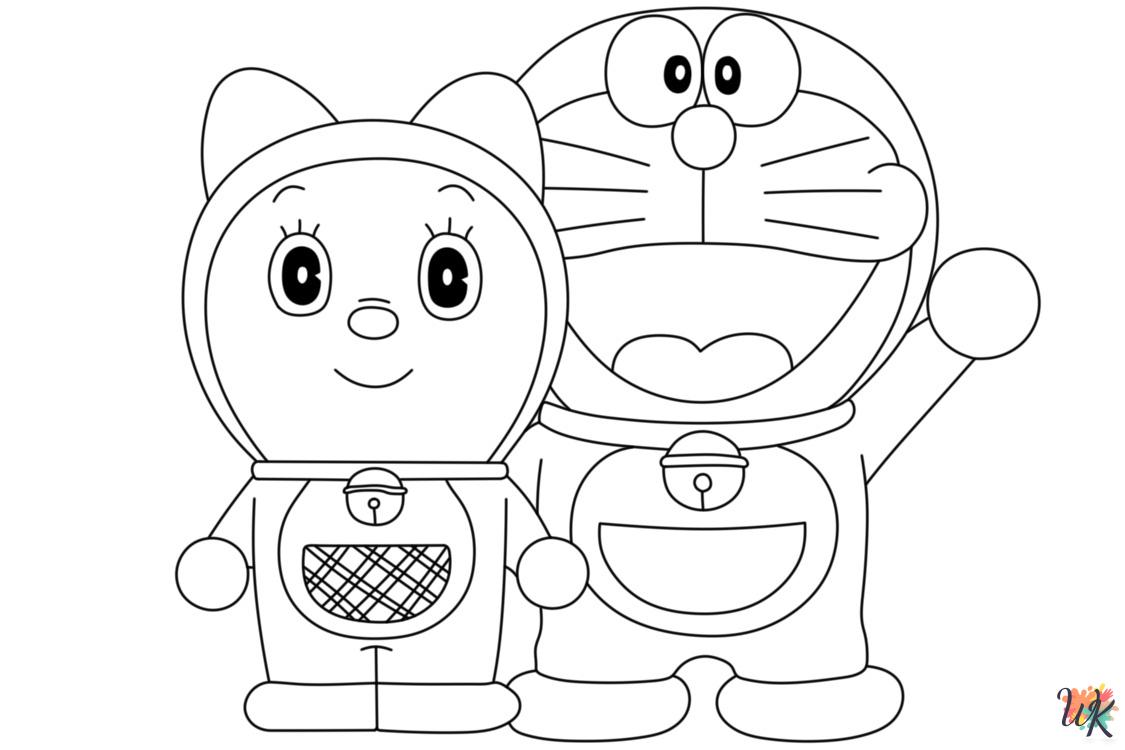 grinch Doraemon coloring pages