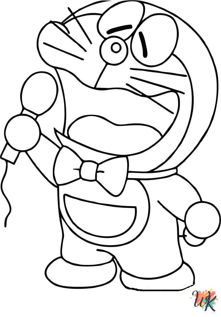 free Doraemon coloring pages
