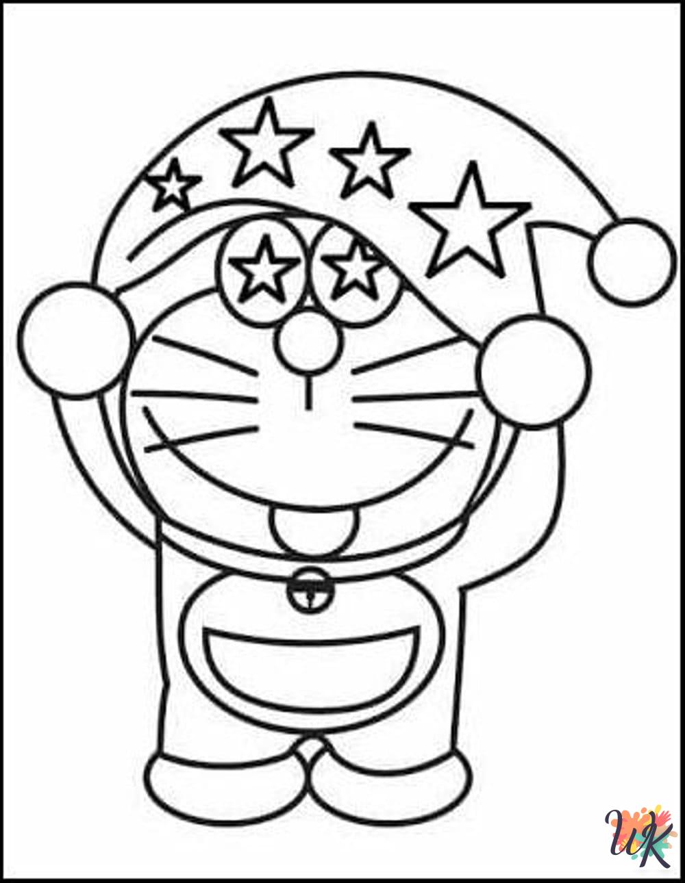old-fashioned Doraemon coloring pages