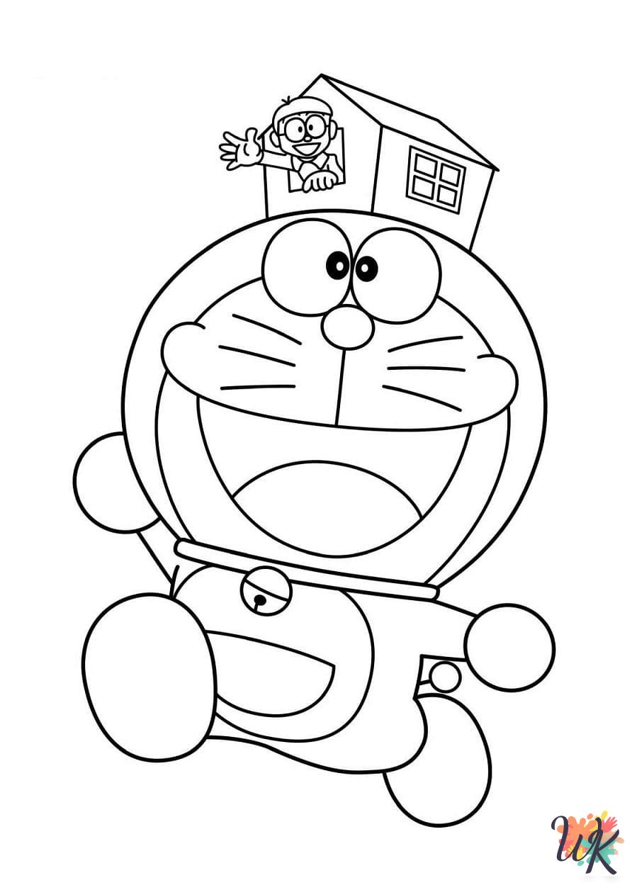 printable Doraemon coloring pages