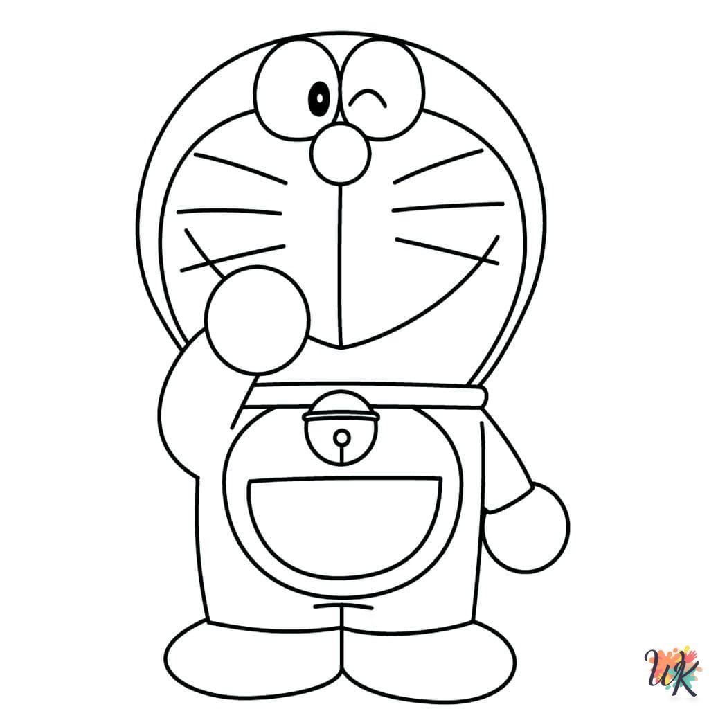 grinch Doraemon coloring pages 1