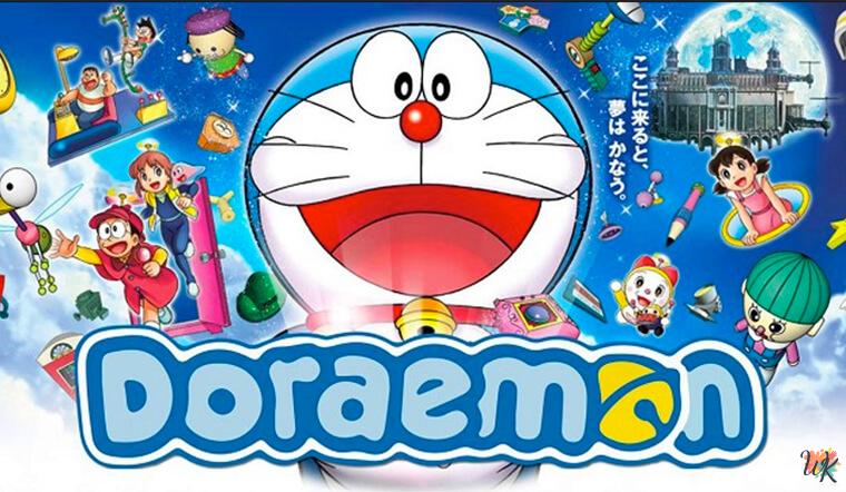Doraemon Coloring Pages Theme