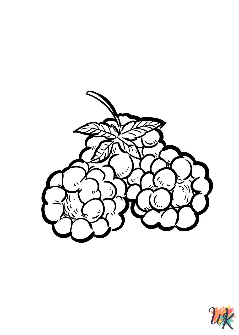 hard Fruit coloring pages