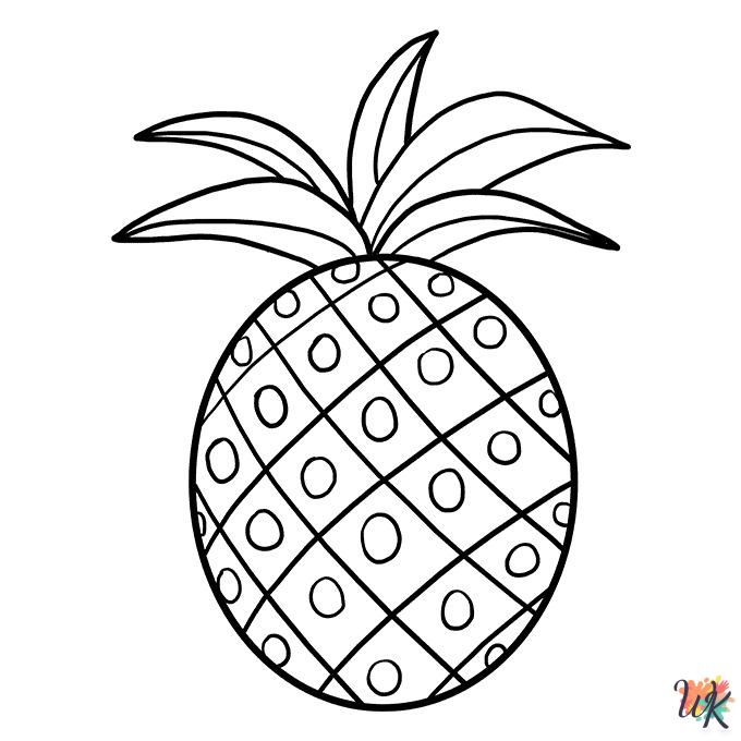 old-fashioned Fruit coloring pages