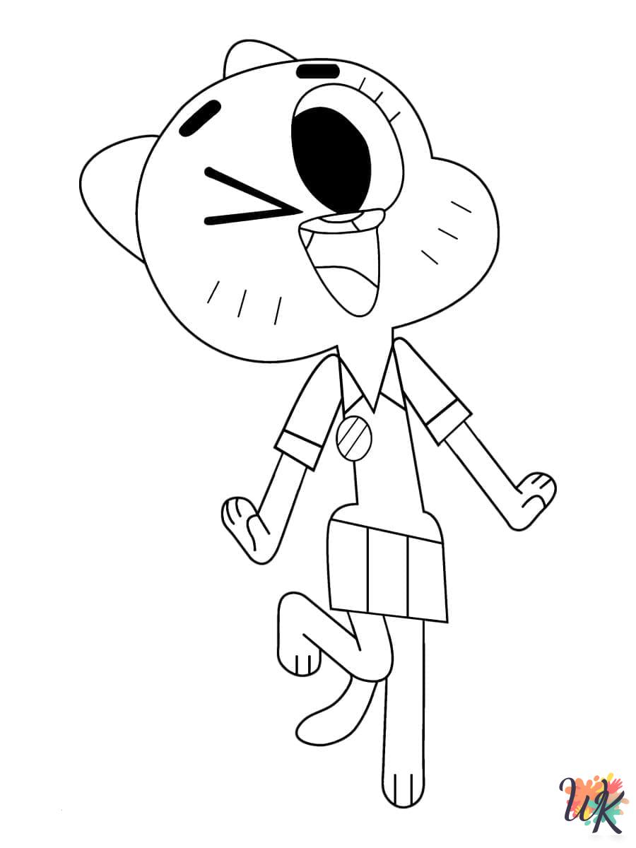 Gumball coloring pages grinch 1