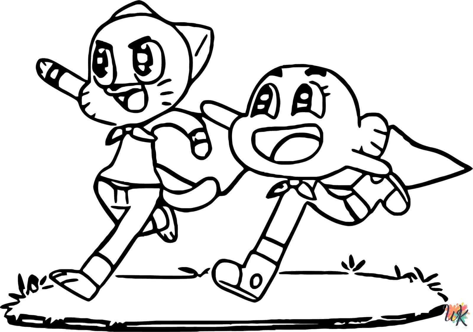 free coloring pages Gumball 1