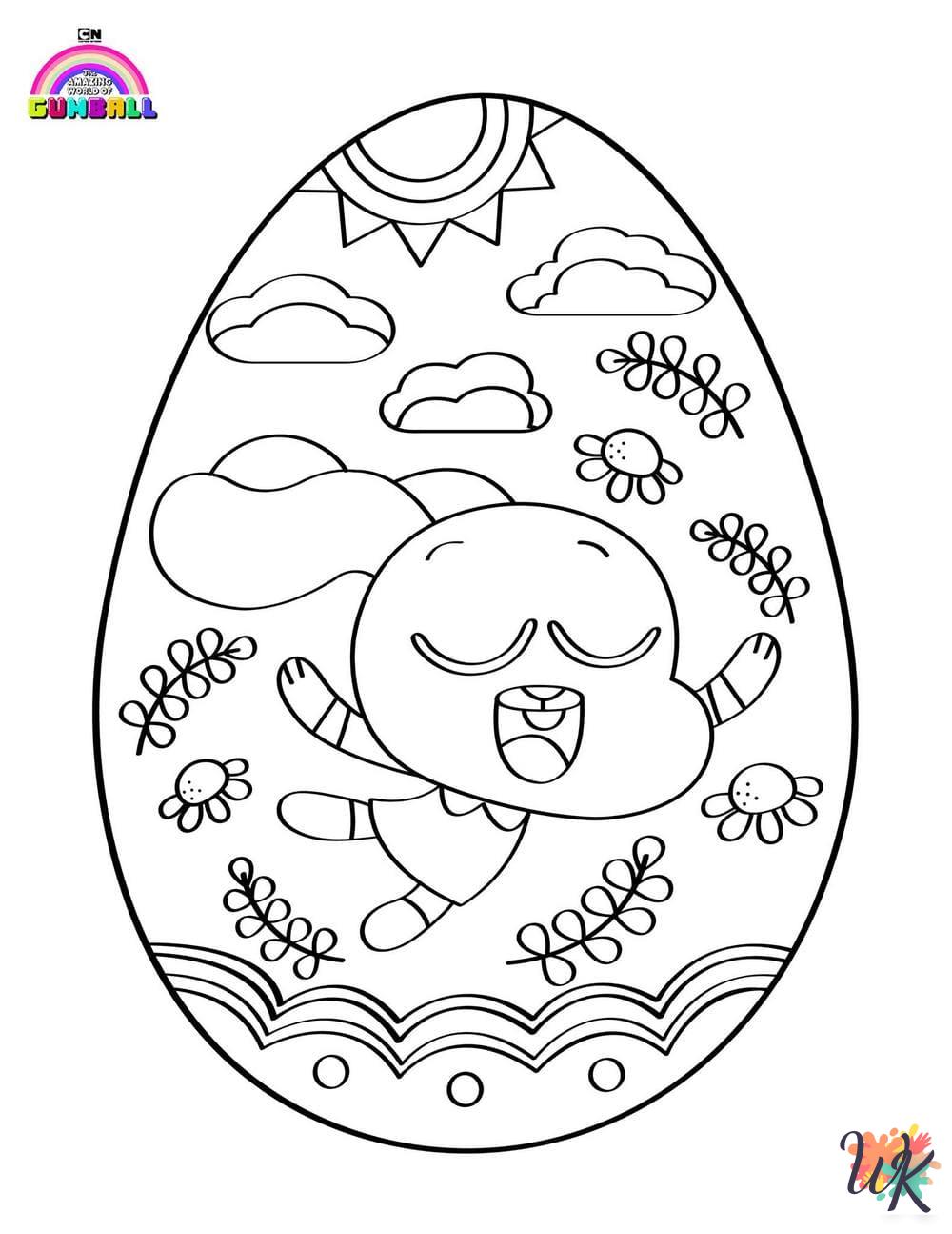 Gumball ornament coloring pages 1