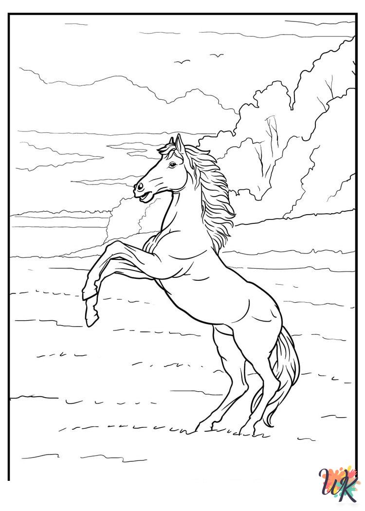 Horse coloring pages grinch
