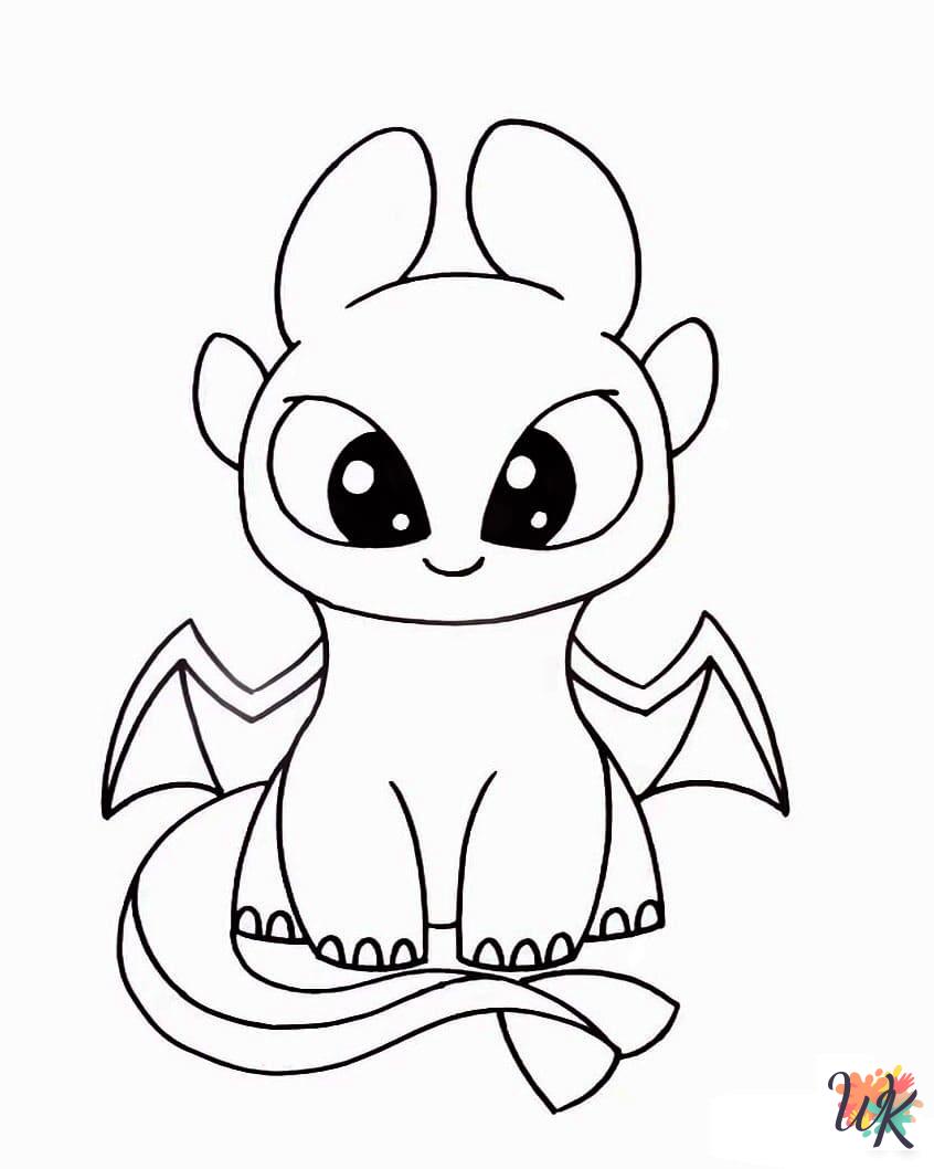 cute How To Train Your Dragon coloring pages