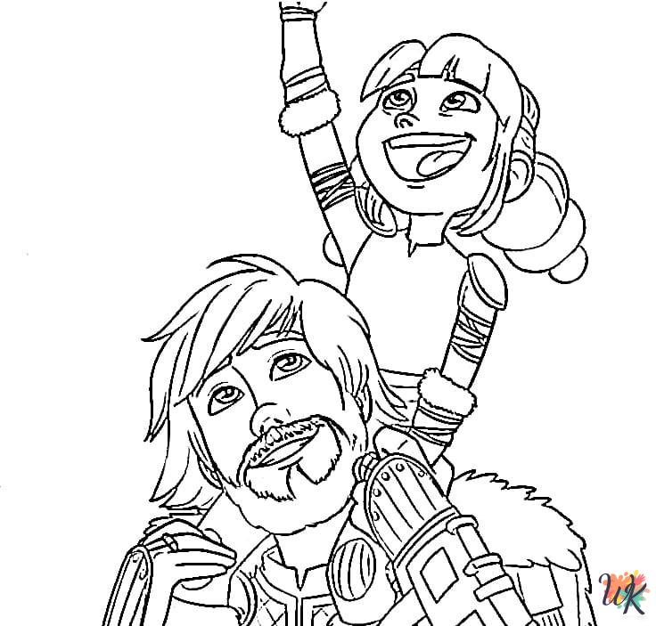 cute How To Train Your Dragon coloring pages