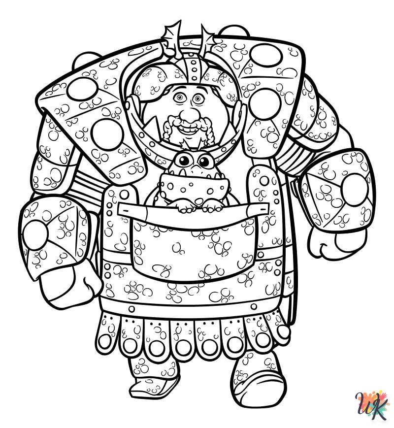 How To Train Your Dragon coloring pages for preschoolers