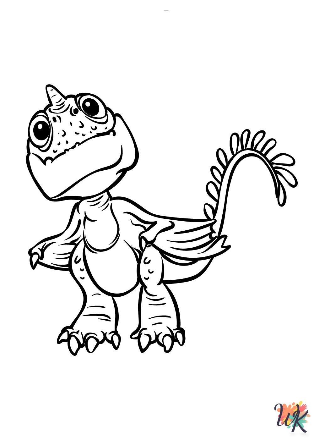 cute coloring pages How To Train Your Dragon