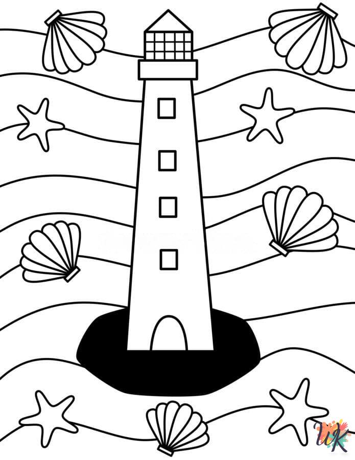 Lighthouse Coloring Pages 1