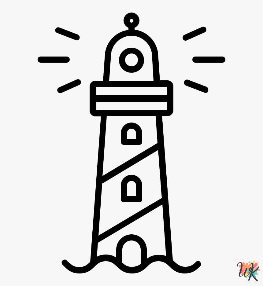 free coloring pages Lighthouse