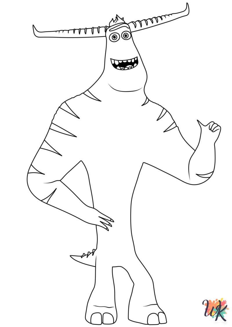 Monsters Inc. Coloring Pages 10