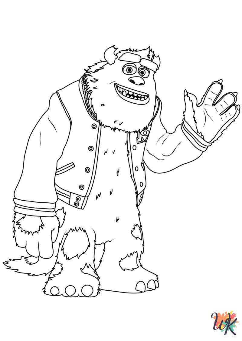 Monsters Inc. Coloring Pages 11