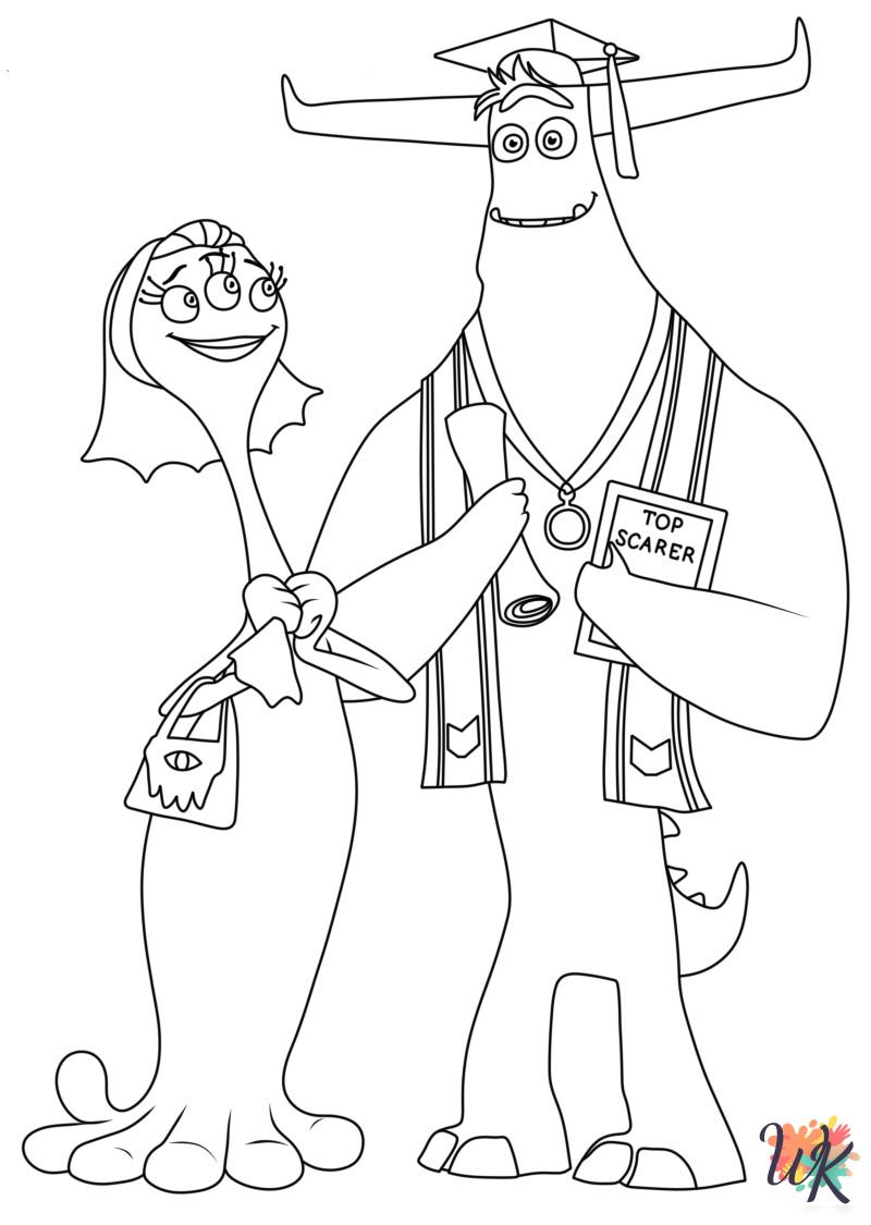Monsters Inc. Coloring Pages 12