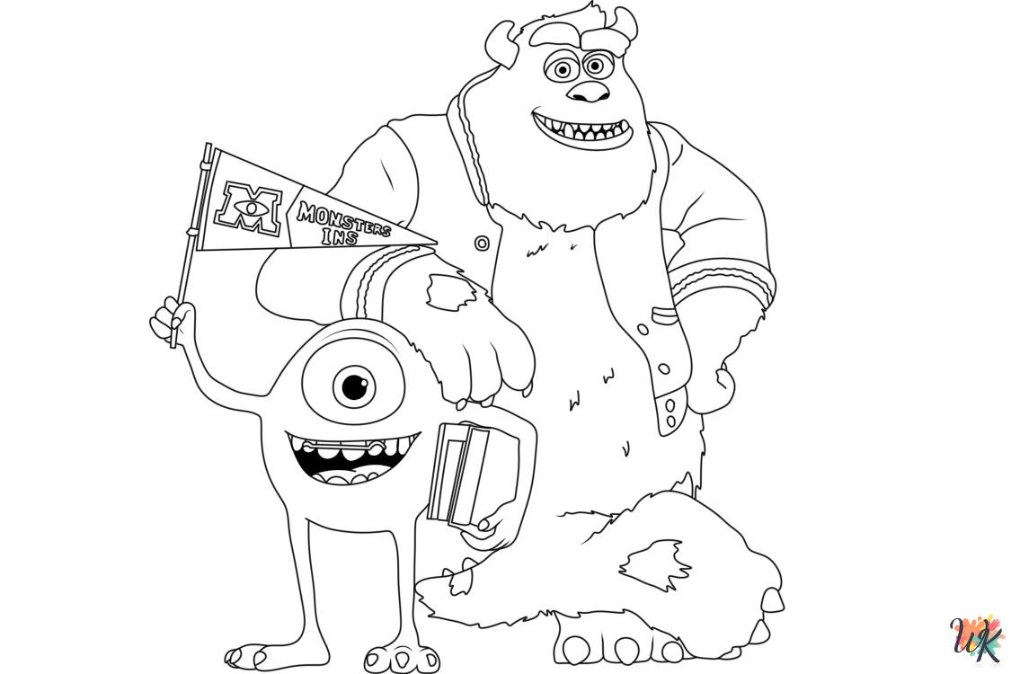 Monsters Inc. Coloring Pages 15