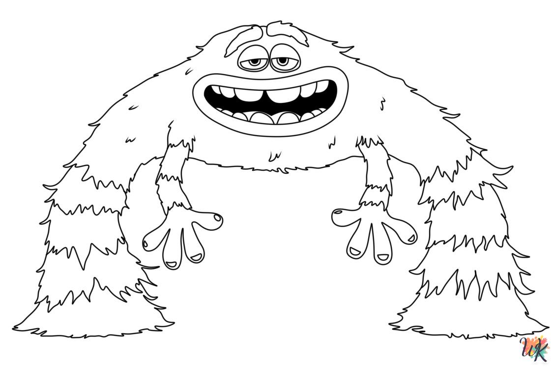 Monsters Inc. Coloring Pages 16