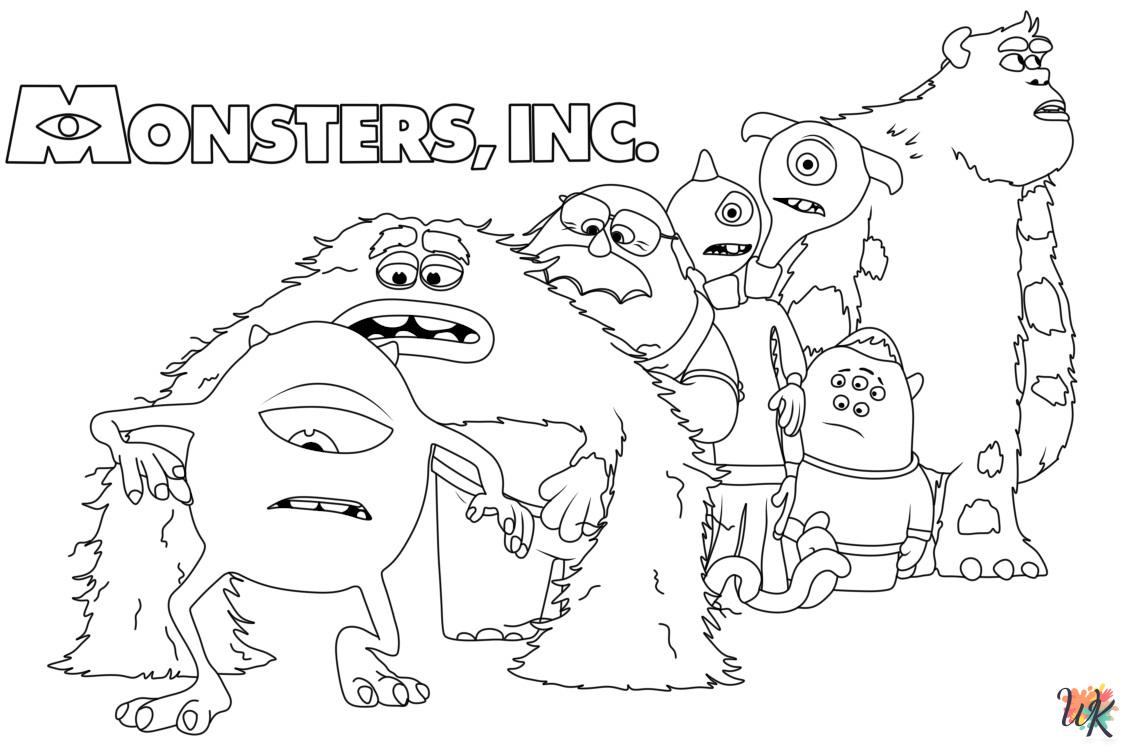 Monsters Inc. Coloring Pages 18