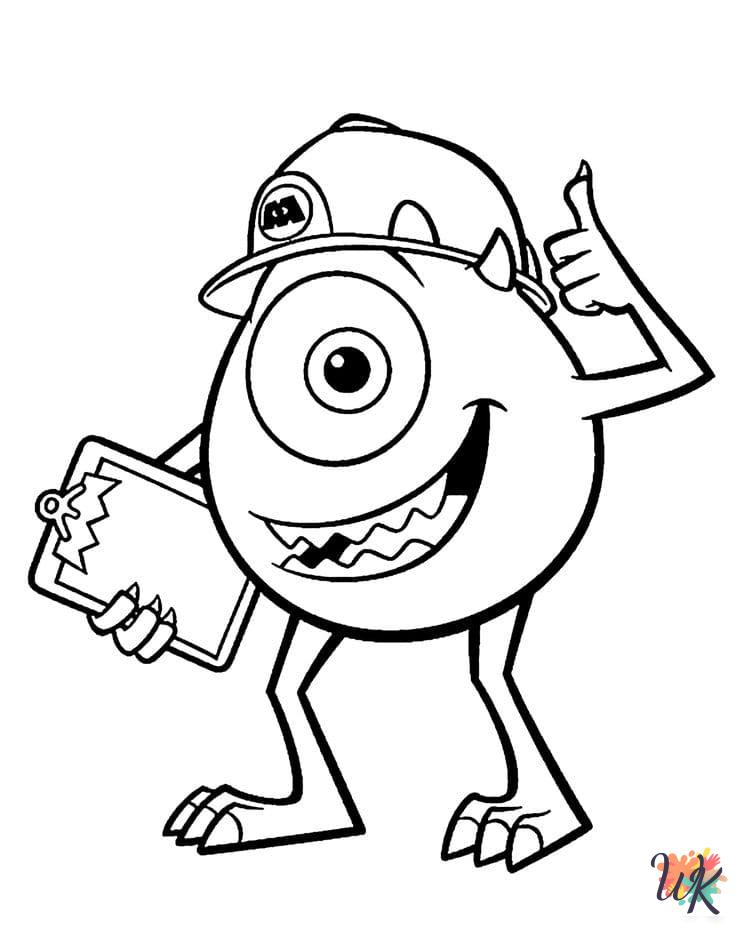 Monsters Inc. Coloring Pages 19