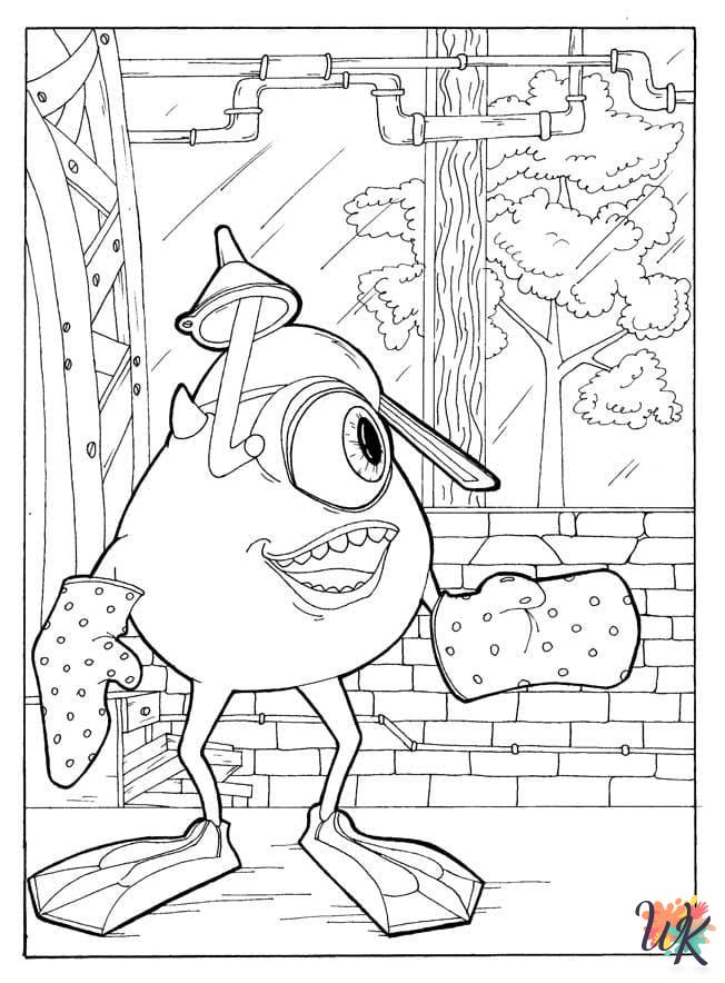 Monsters Inc. Coloring Pages 21