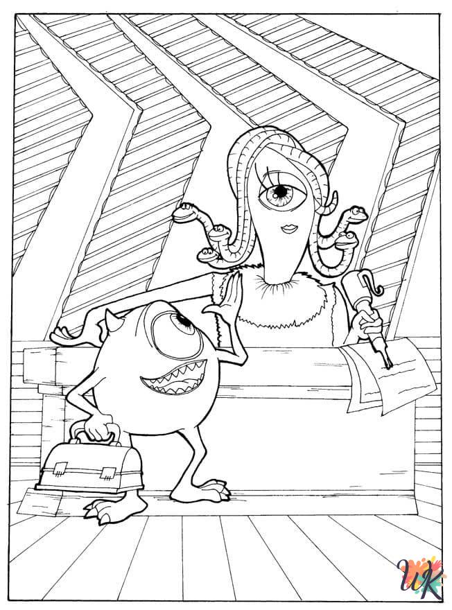 Monsters Inc. Coloring Pages 23