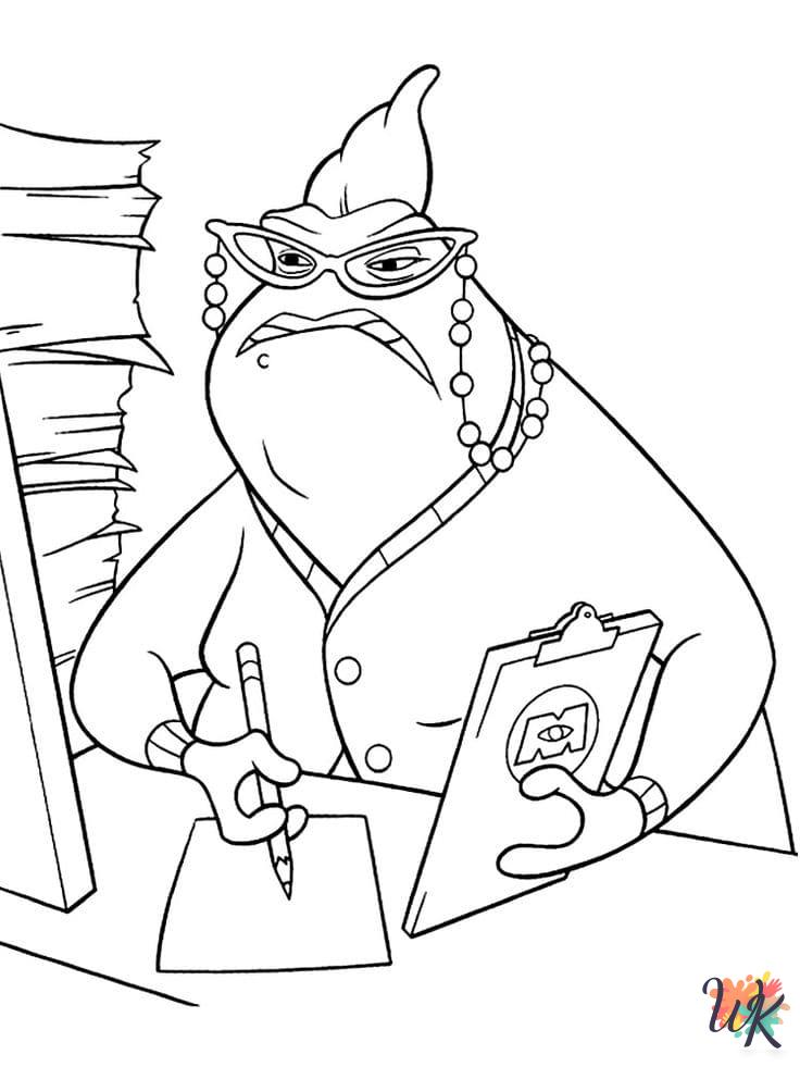 Monsters Inc. Coloring Pages 29