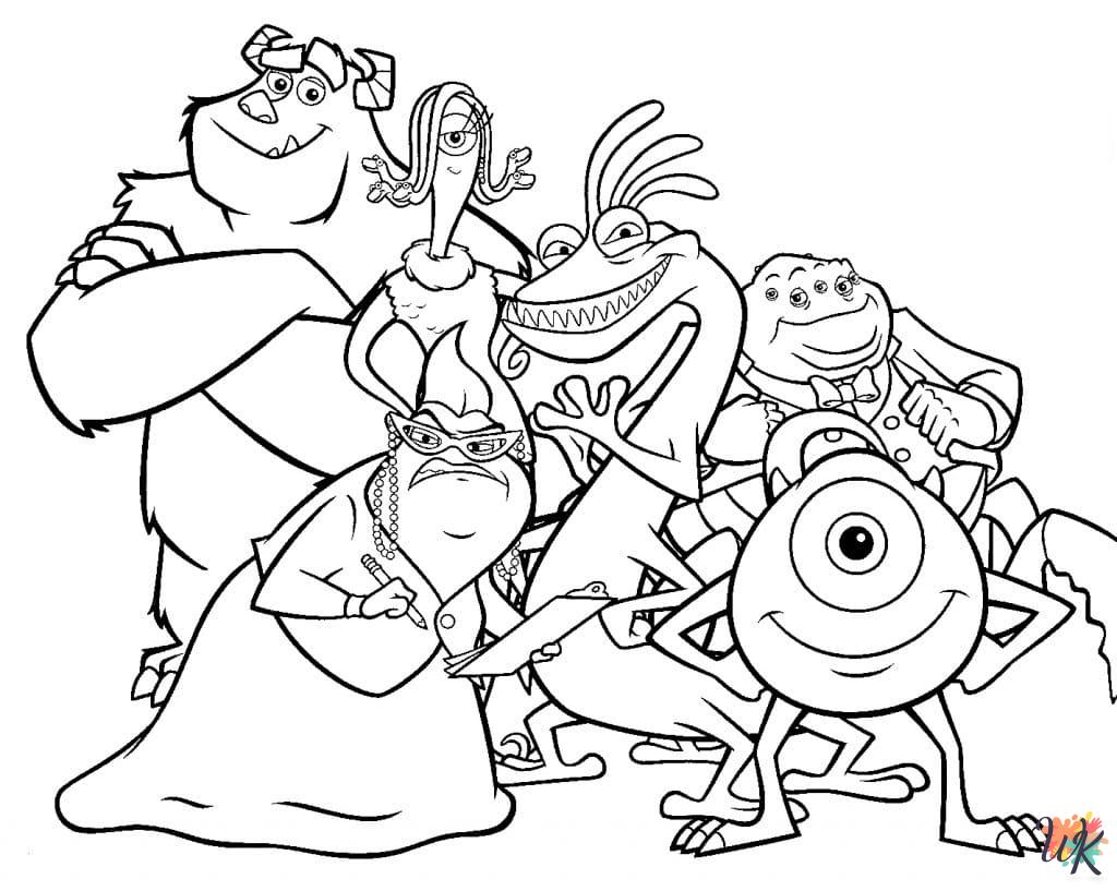 Monsters Inc. Coloring Pages 30