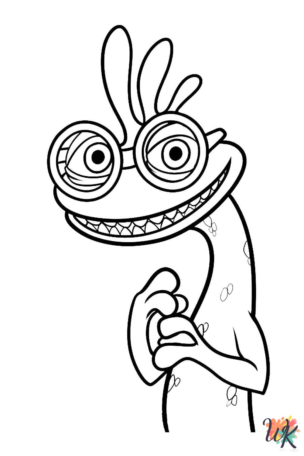 Monsters Inc. Coloring Pages 31
