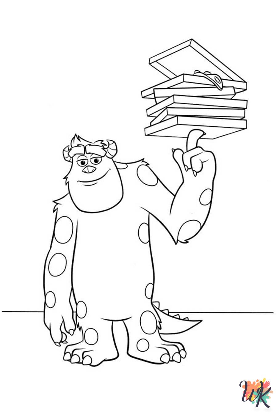 Monsters Inc. Coloring Pages 33