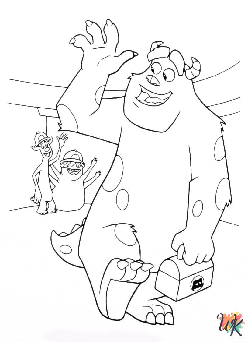 Monsters Inc. Coloring Pages 37