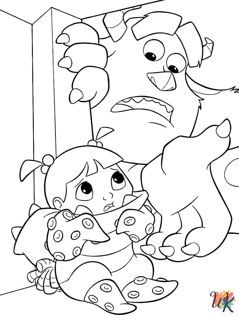 Monsters Inc. Coloring Pages 4