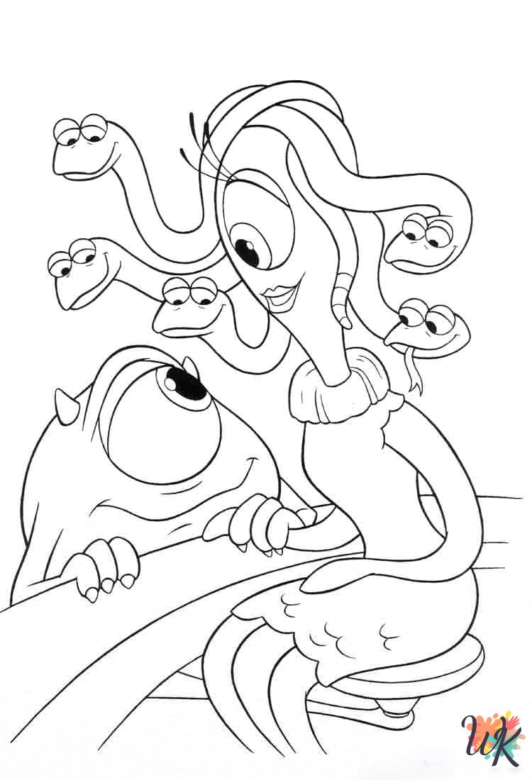 Monsters Inc. Coloring Pages 41