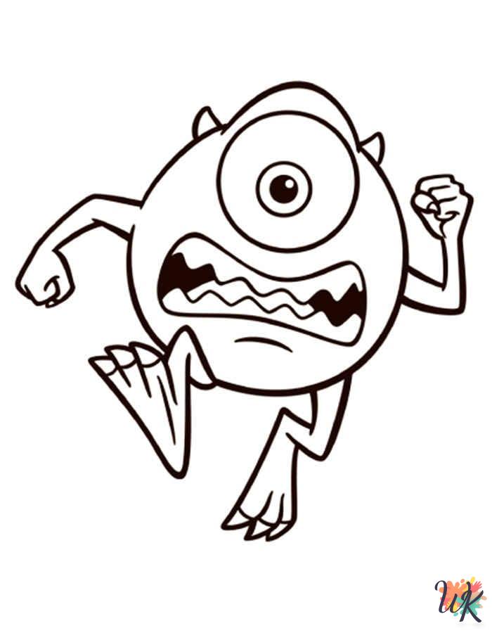 Monsters Inc. Coloring Pages 47