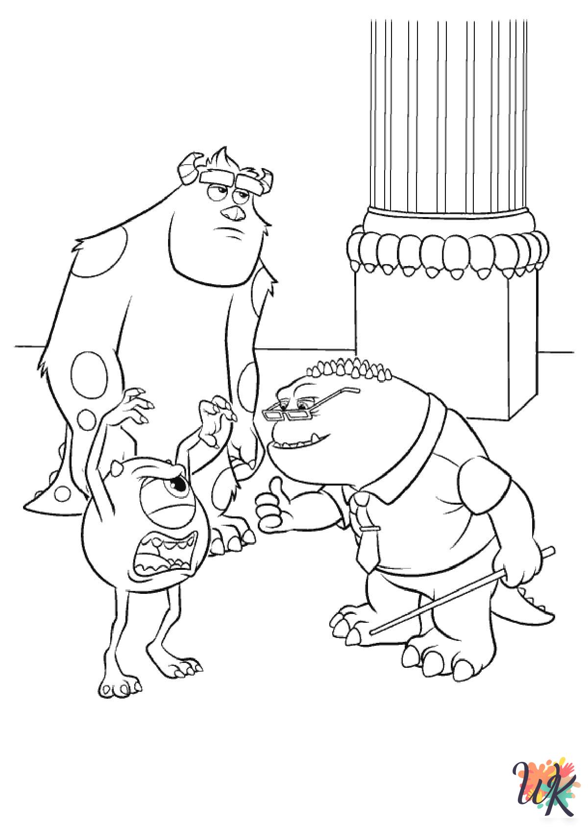 Monsters Inc. Coloring Pages 52