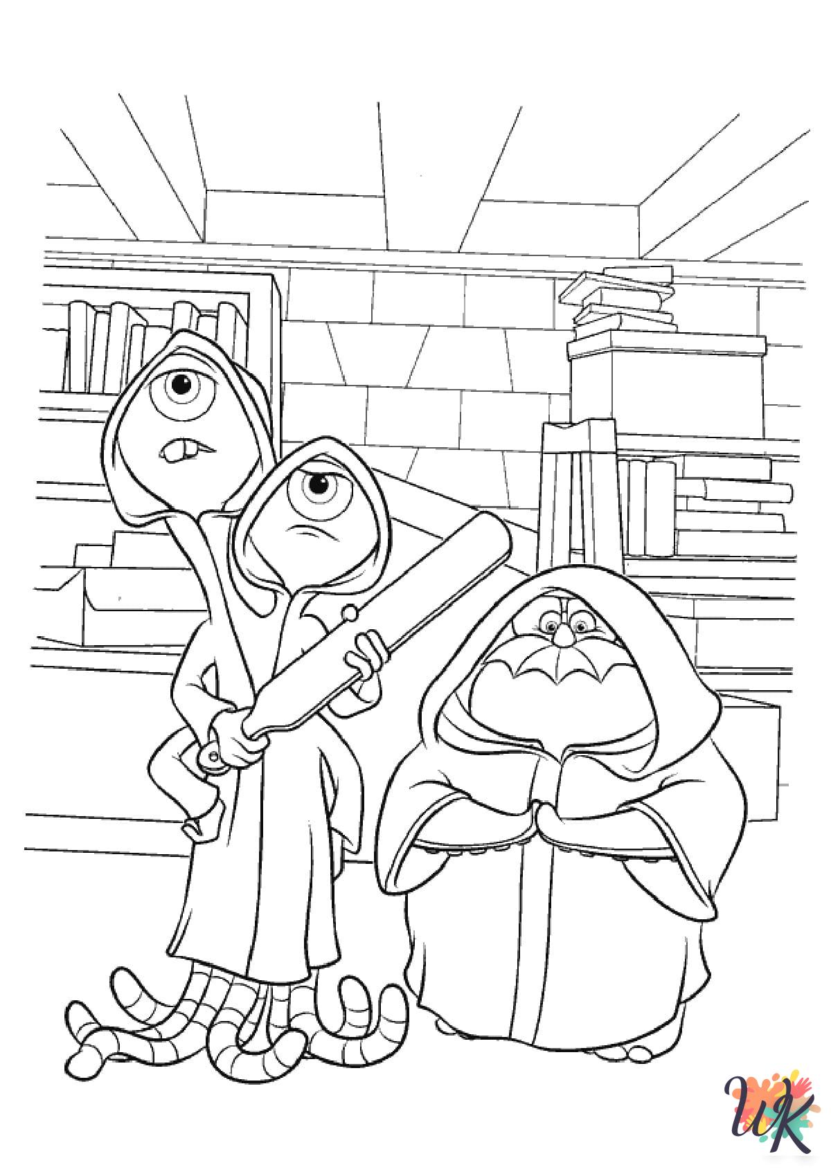 Monsters Inc. Coloring Pages 57