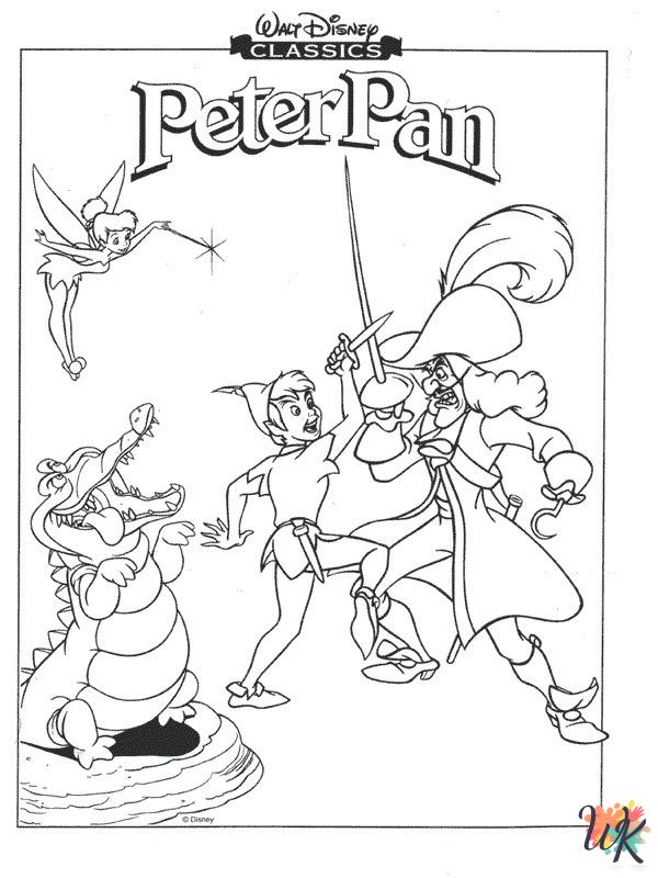 Peter Pan coloring pages pdf