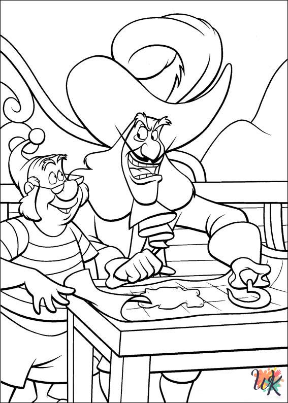 Peter Pan ornament coloring pages