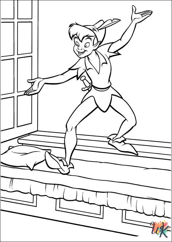 Peter Pan adult coloring pages