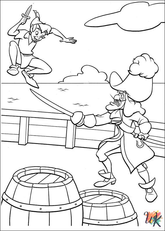 coloring pages Peter Pan