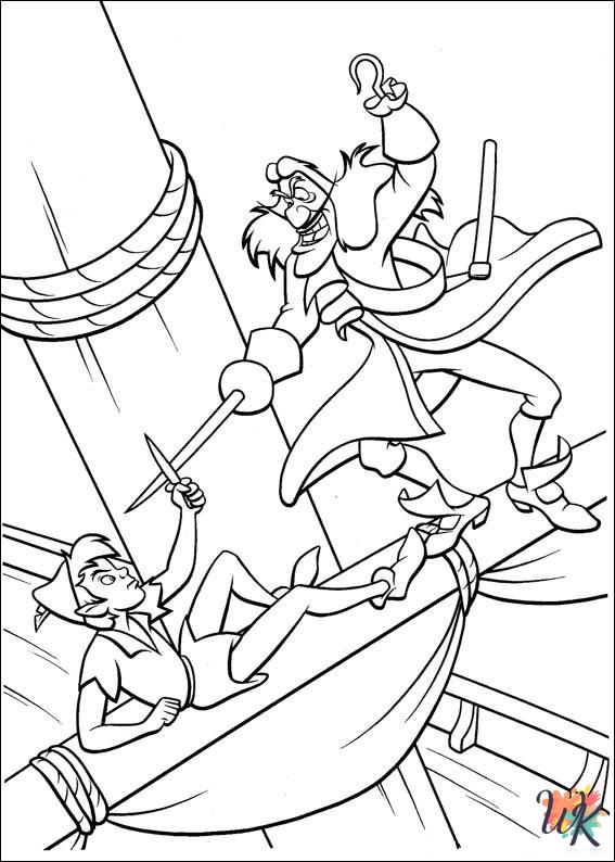grinch cute Peter Pan coloring pages