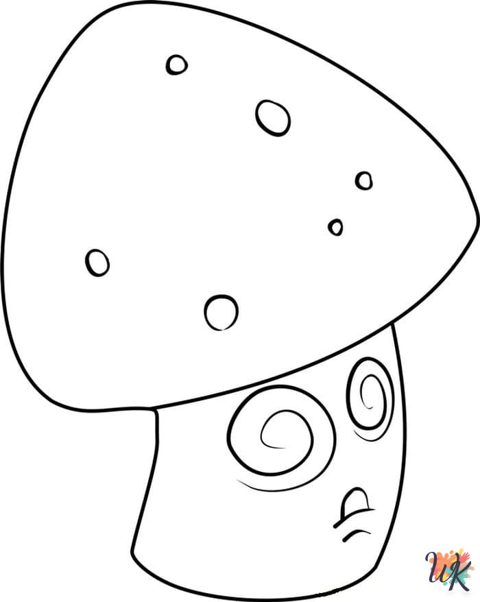 easy Plants vs. Zombies coloring pages 1