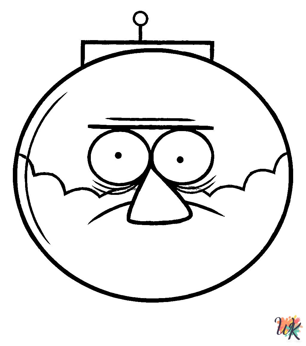 free Regular Show coloring pages printable 1