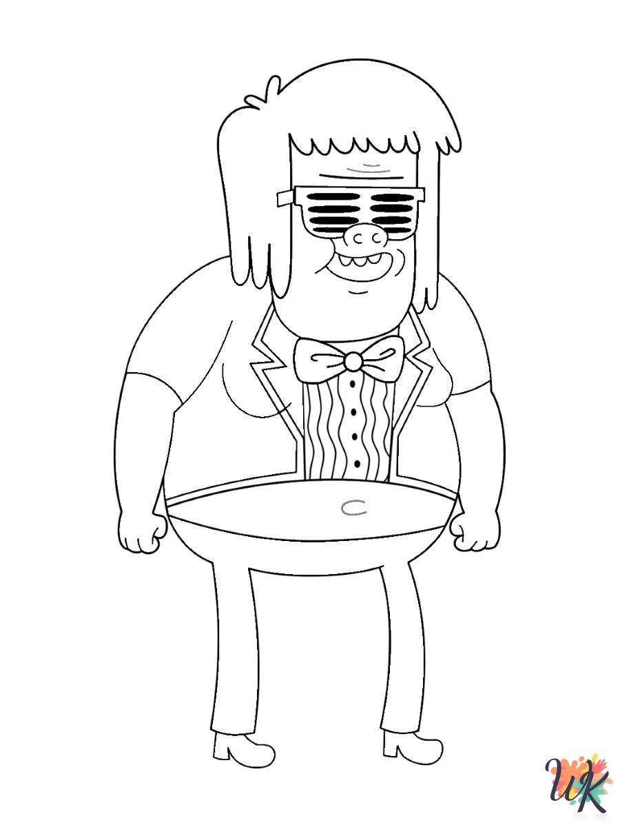 Regular Show coloring pages pdf