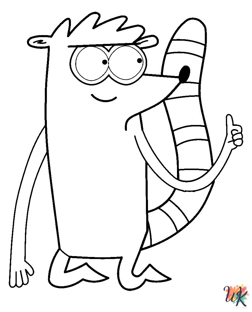 Regular Show coloring pages