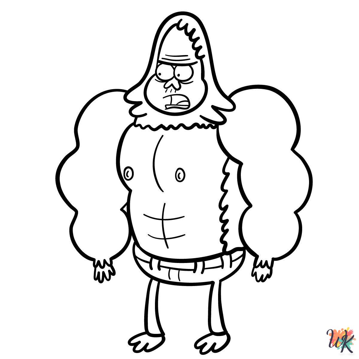 printable coloring pages Regular Show