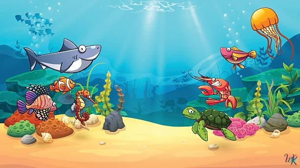Under The Sea coloring pages 1 Under The Sea coloring pages